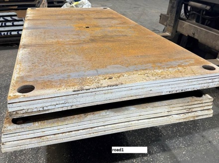 Steel Road Plate [1250mm x 1250mm x 20mm] - Flowplates.co.uk